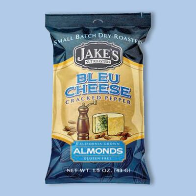 Bleu Cheese Cracked Pepper Almonds 1.5 oz image
