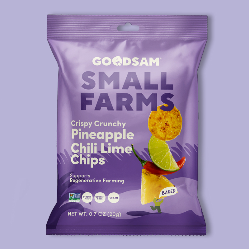 Crispy Crunchy Pineapple Chili Lime Chips 0.7 oz image