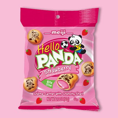 Hello Panda Strawberry 2.2 oz image