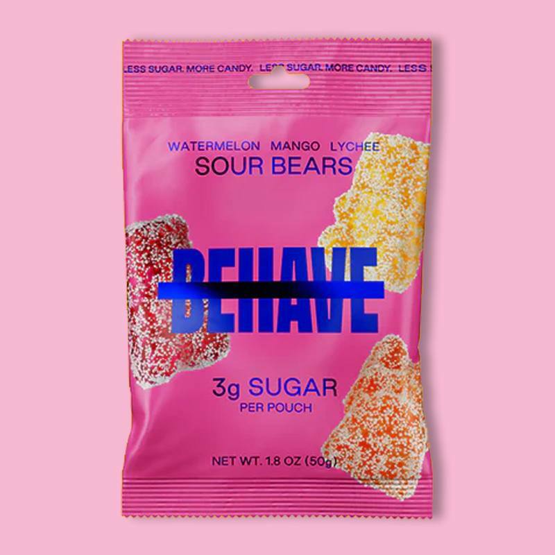 Sour Bears w/ Watermelon, Mango and Lychee 1.8 oz image