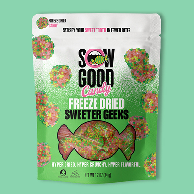 Freeze Dried Sweeter Geeks 1.2 oz