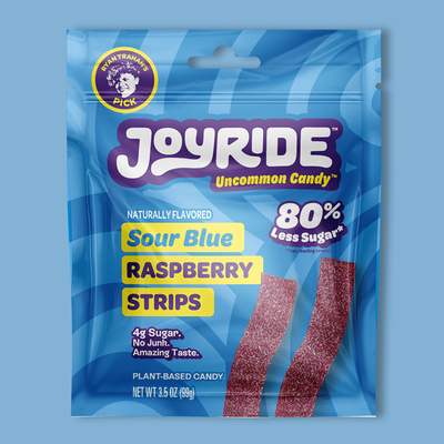 Sour Blue Raspberry Strips 3.5 oz image