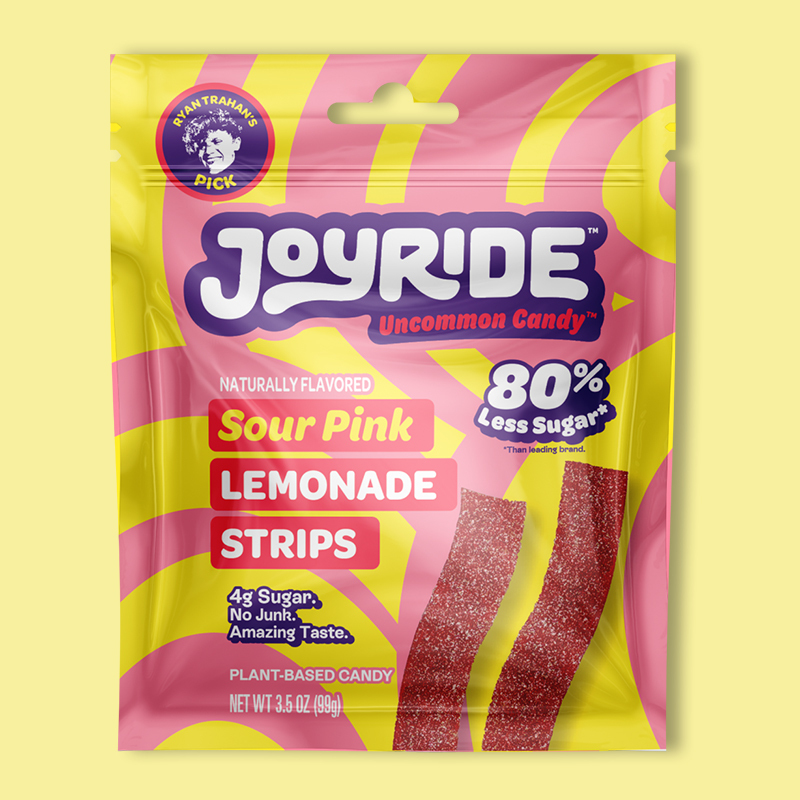 Sour Pink Lemonade Strips 3.5 oz image