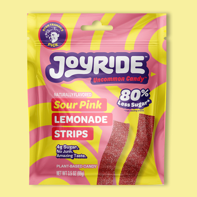 Sour Pink Lemonade Strips 3.5 oz image