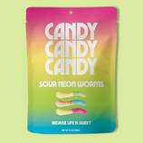 Sour Neon Worms 5 oz