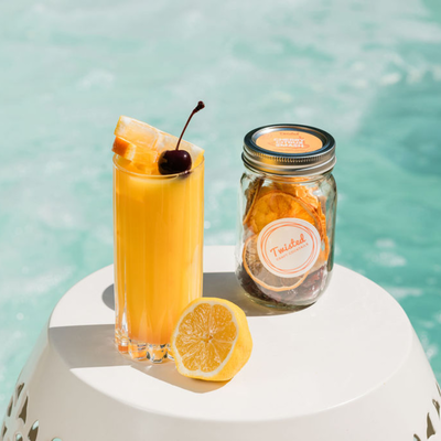 Citrus Cherry Smash Cocktail Jar (16 oz) image