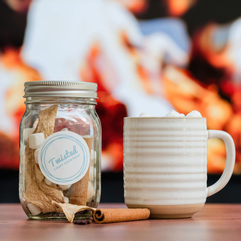 Winter Warmup Cocktail Jar (16 oz) image