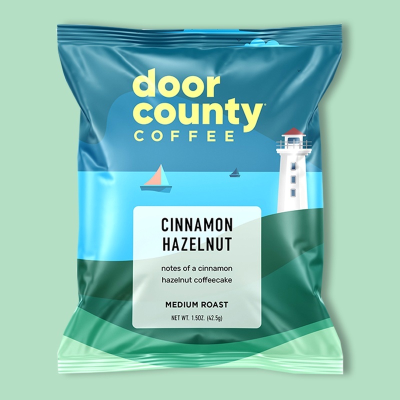 Cinnamon Hazelnut Full Pot Ground Coffee 1.5 oz image