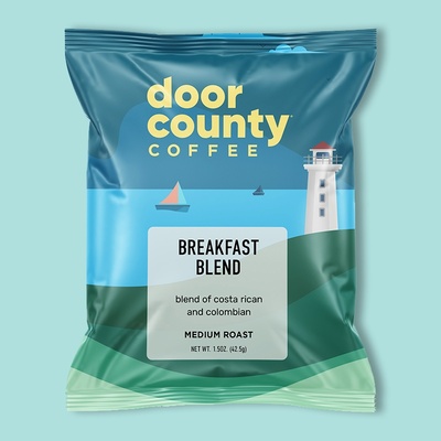 Breakfast Blend Single Pot Ground Coffee 1.5 oz image