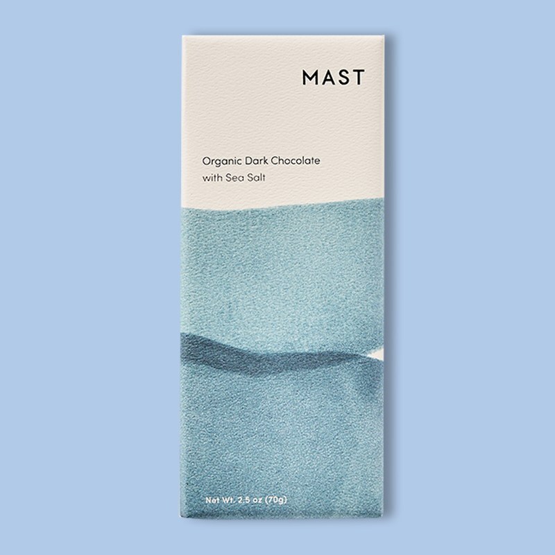 Dark Chocolate with Sea Salt 2.5 oz image