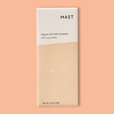 Oat Milk Chocolate with Cocoa Nibs 2.5 oz
