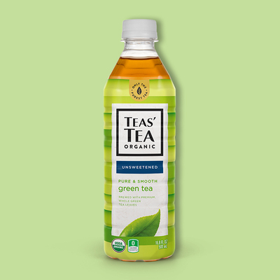 Unsweetened Pure & Smooth Green Tea 16.9 fl oz image