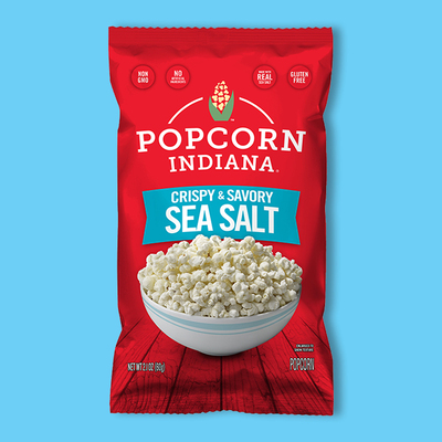Popcorn Indiana Crispy & Savory Sea Salt 2.1 oz image