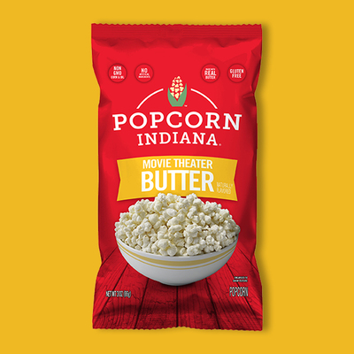 Popcorn Indiana Movie Theater Butter Popcorn 3 oz image