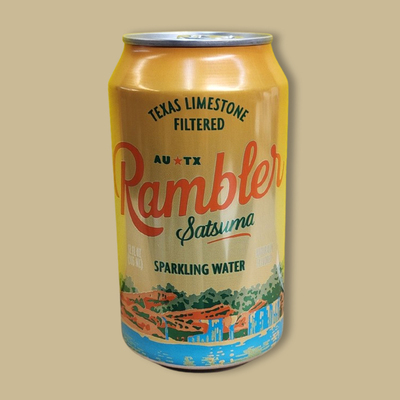 Rambler Satsuma Sparkling Water 12 fl oz image