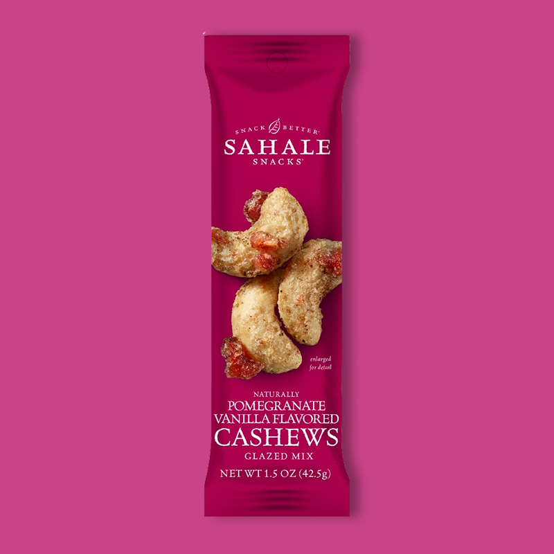 Sahale Snacks Pomegranate Vanilla Cashews Glazed Mix 1.5 oz image