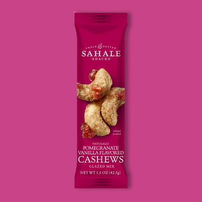 Sahale Snacks Pomegranate Vanilla Cashews Glazed Mix 1.5 oz image