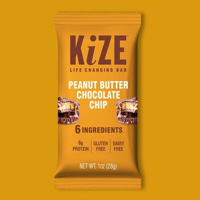 Peanut Butter Chocolate Chip Life Changing Bar 1 oz image