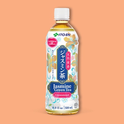 Unsweetened Jasmine Green Tea 16.9 fl oz  image