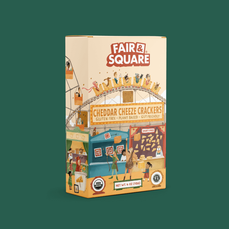 Cheddar Cheeze Crackers  4 oz (8 Pack) image