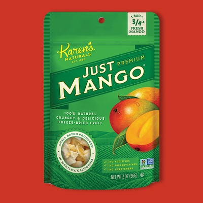 Crunchy Mango Freeze-Dried Fruits 2 oz image