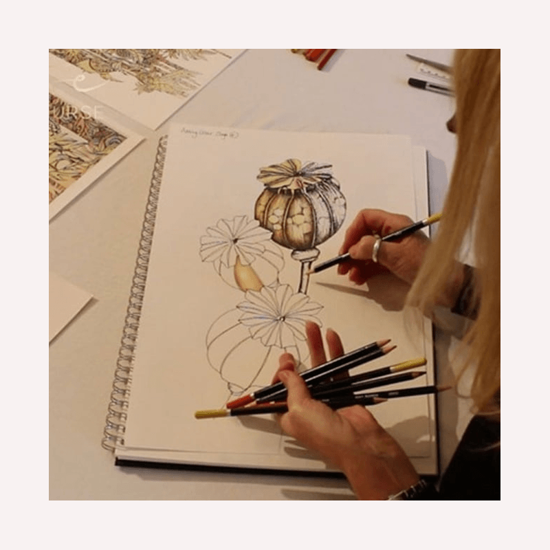 Online Creative Coloring Course image