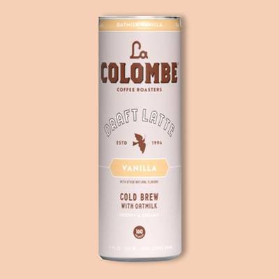 LA Colombe Vanilla Draft Latte Cold Brew with Oat Milk 11 fl oz image