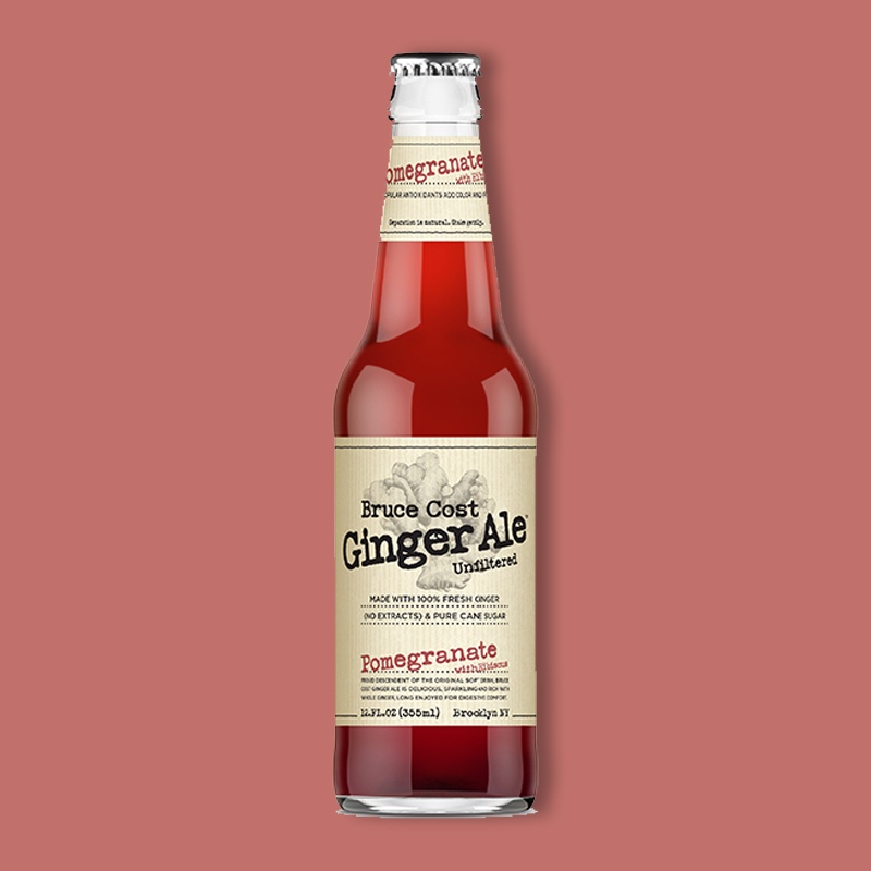 Ginger Ale Pomegranate with Hibiscus 12 fl oz image