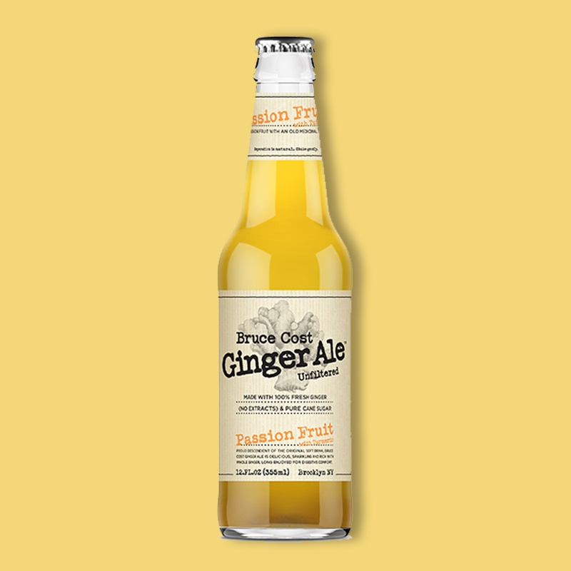 Ginger Ale Passion Fruit with Turmeric 12 fl oz image