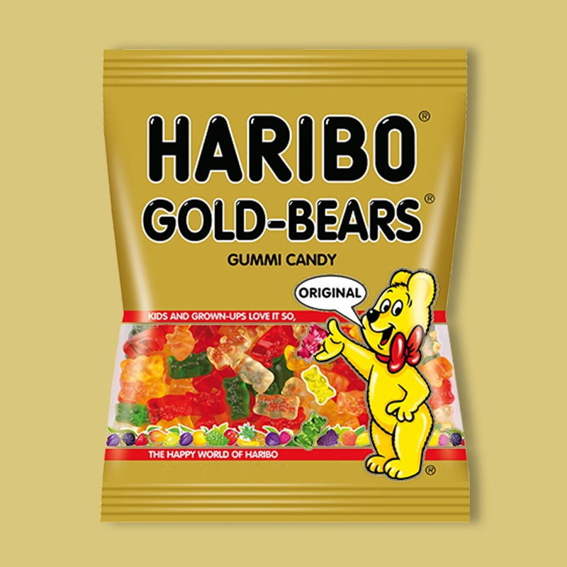 HARIBO Gold-Bears Original Gummi Candy 5 oz image