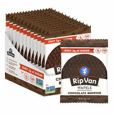 Chocolate Brownie Wafels 1.16 oz (12 Pack)
