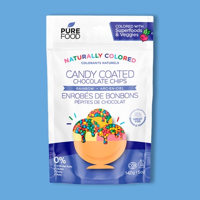 Rainbow Candy Coated Naturally Colored Chips 5 oz image