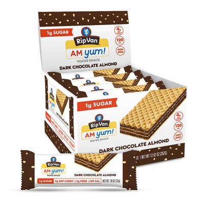 Chocolate Almond AM Yum Wafers .78 oz (16 Pack)
