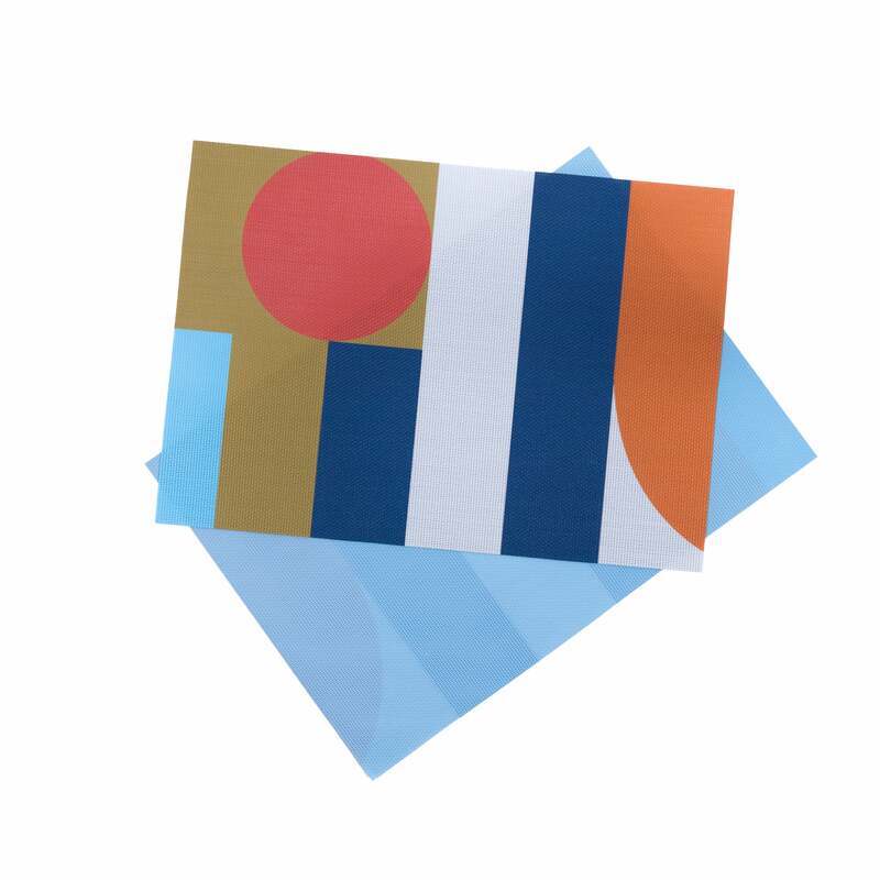 Red Moon double-sided Woven Placemat image