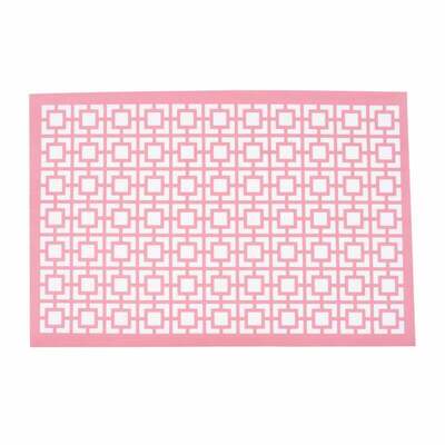 Breeze Block Placemat-Vista Vue in Pink image