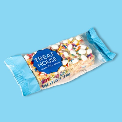 Birthday Cake Rice Krispie Treat Bar 3 oz image