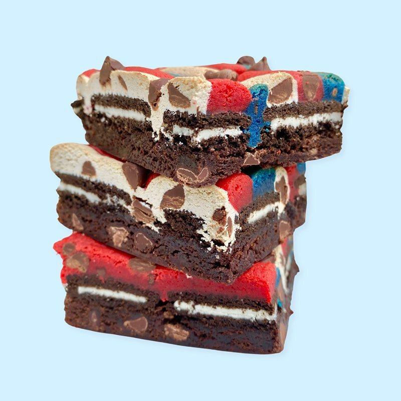 Red White And Blue Brookie Box (4) image