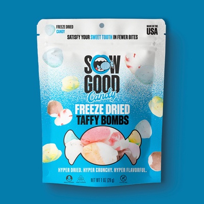 Freeze Dried Taffy Bombs 1 oz image