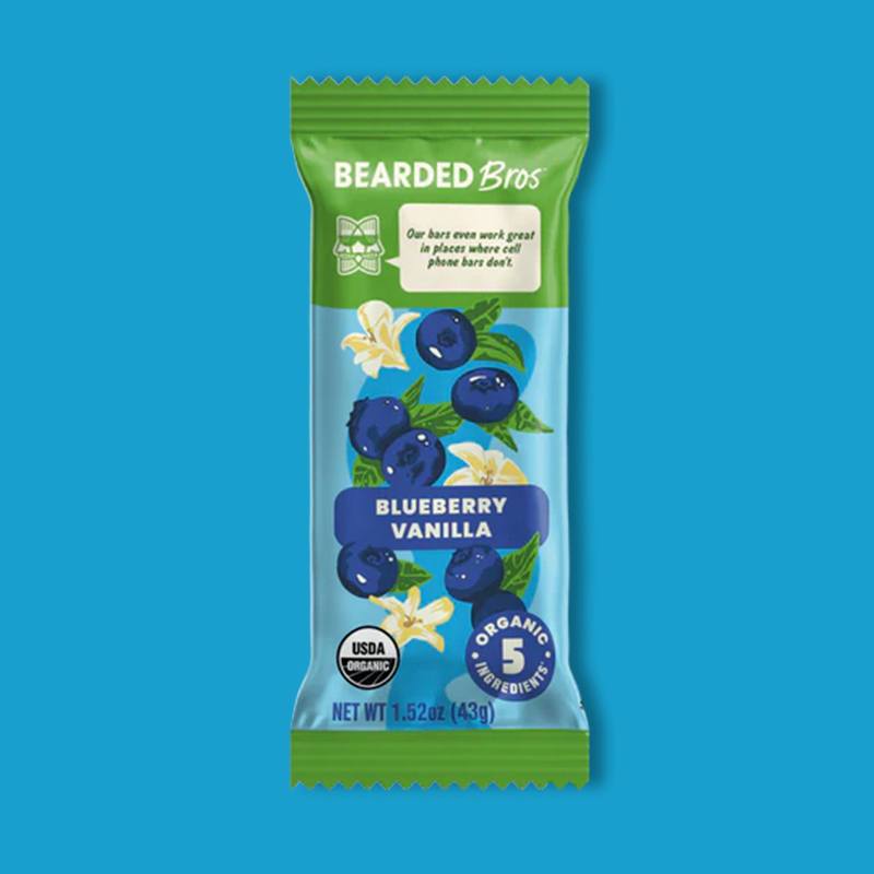 Bodacious Blueberry Vanilla Organic Energy Bar 1.52 oz image