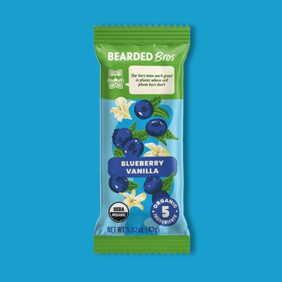Bodacious Blueberry Vanilla Organic Energy Bar 1.52 oz image