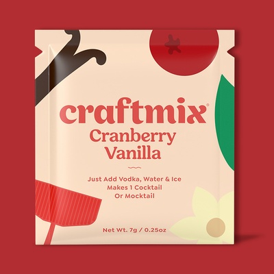 Cranberry Vanilla Single Serving Packet 0.25 oz image