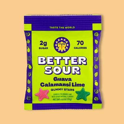 Guava Calamansi Lime Gummy Candy 1.8 oz image