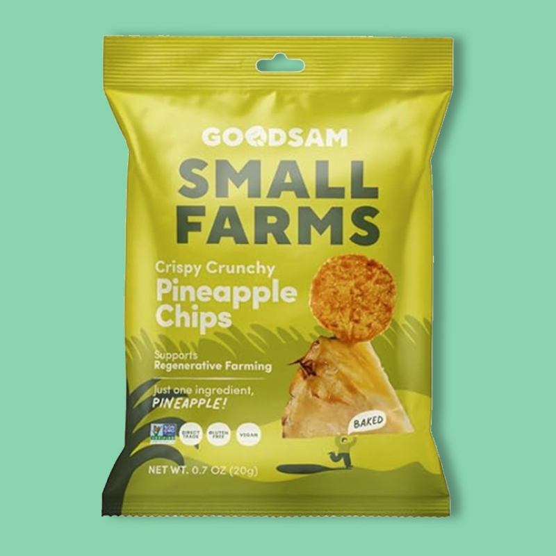 Crispy Crunchy Pineapple Chips 0.7 oz image