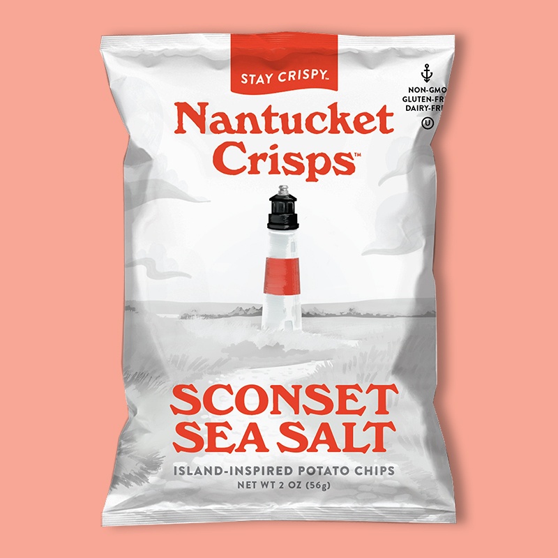 Sconset Sea Salt Potato Chips 2 oz	 image