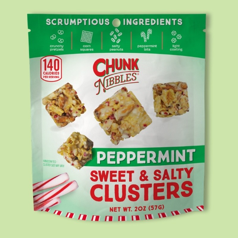 Peppermint Nibbles Snack Mix 2 oz image
