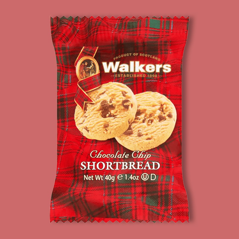 Walkers Chocolate Chip Shortbread 1.4 oz image