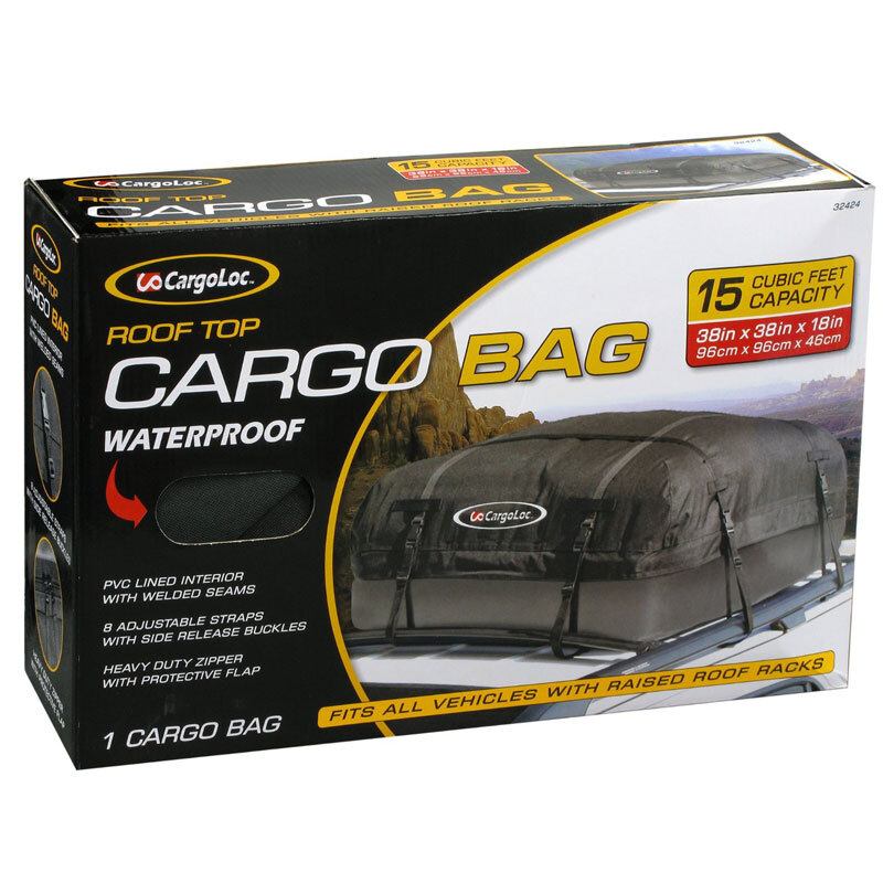 Cargoloc Deluxe Roof Top Waterproof Cargo Carrier - (15 Cubic Feet) image