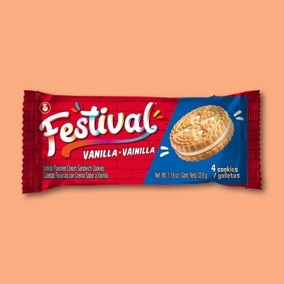 Vanilla Creme Cookie To Go 1.19 oz image