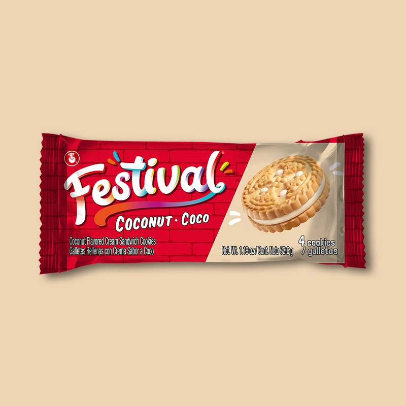 Coconut Creme Cookie To Go 1.19 oz image