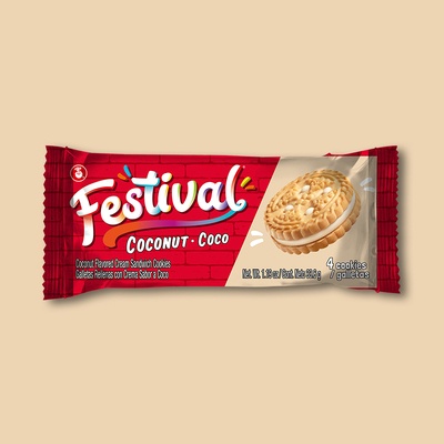 Coconut Creme Cookie To Go 1.19 oz image